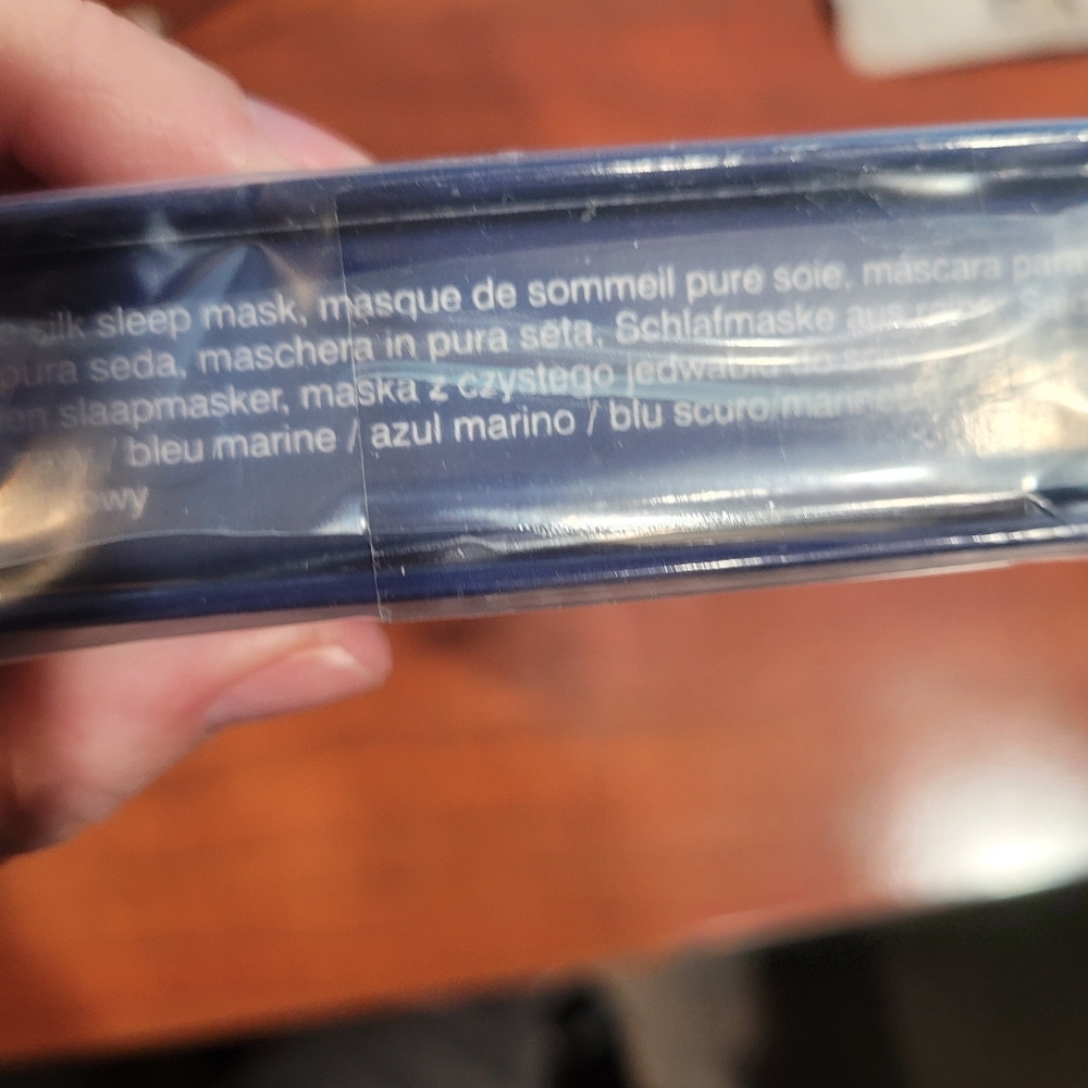 Slip Silk Sleep Mask Navy (4.4 Amazon Review) NIB retail $69 - Picture 5 of 6